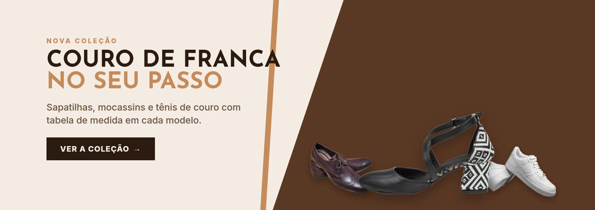 Passo Firme Calçados — Couro de Franca